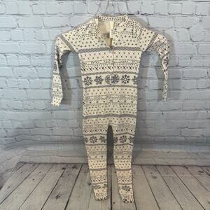 Skims Snowflake Pattern Girl’s Romper